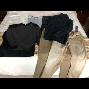 Lot of men’s clothes- size Small and 30x32 pants. GoodFellows, Calvin Klein.